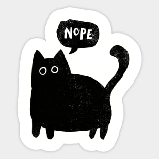 Nope Sticker